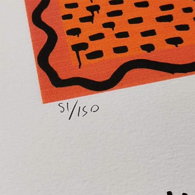 1990s Keith Haring Limited Edition Lithograph - Numbered in Pencil.
