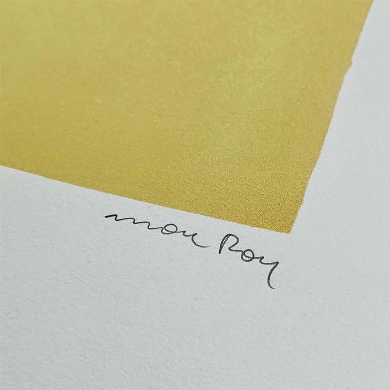 1970s Man Ray Limited Edition Lithograph. Author's signature and Numbered in Pencil.