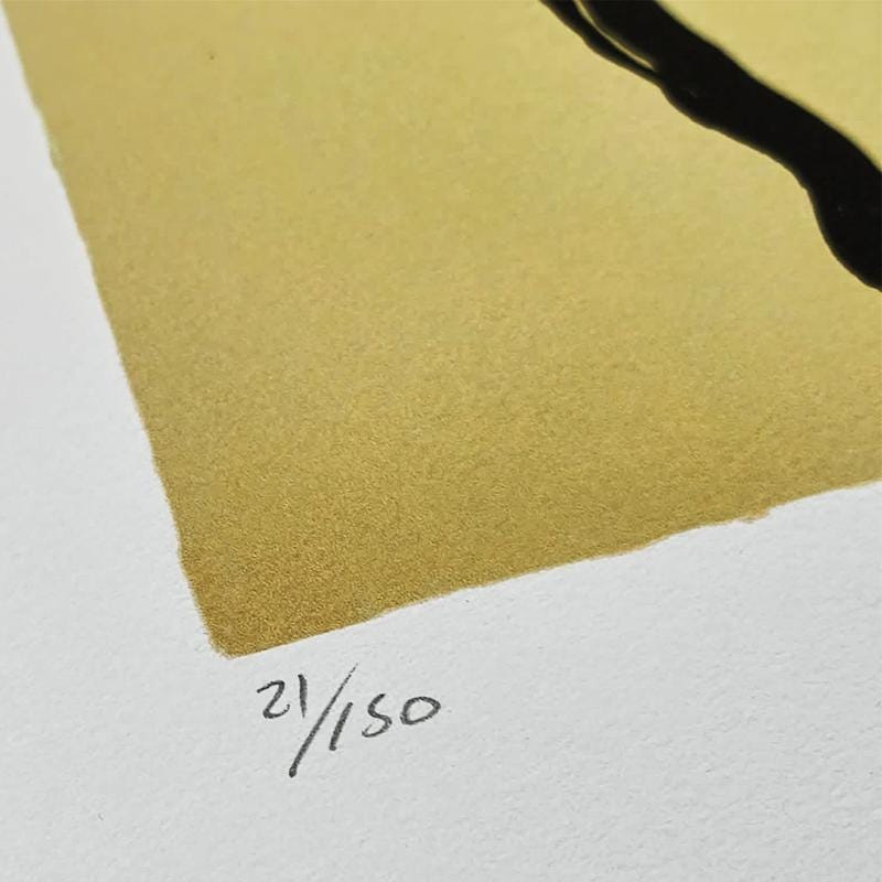 1970s Man Ray Limited Edition Lithograph. Author's signature and Numbered in Pencil.