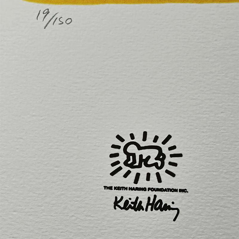1990s Keith Haring Limited Edition Lithograph - Numbered in Pencil
