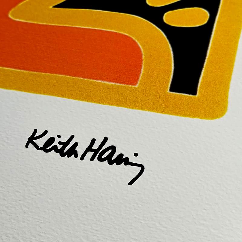 1990s Keith Haring Limited Edition Lithograph - Numbered in Pencil