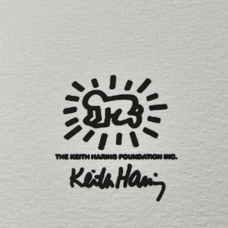 1990s Keith Haring Limited Edition Lithograph - Numbered in Pencil.