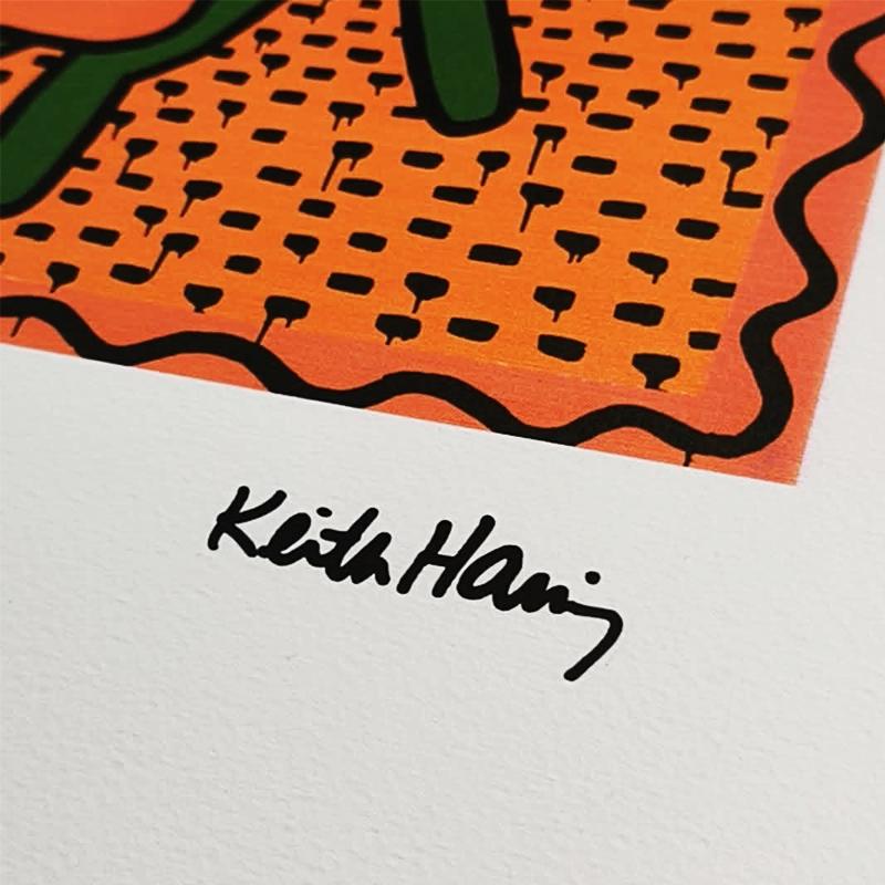 1990s Keith Haring Limited Edition Lithograph - Numbered in Pencil.