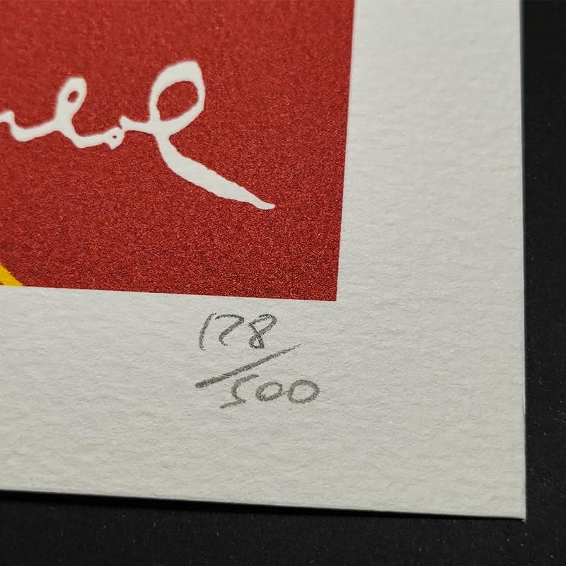 1980s Andy Warhol Limited Edition Lithograph by CMOA Numbered in Pencil.