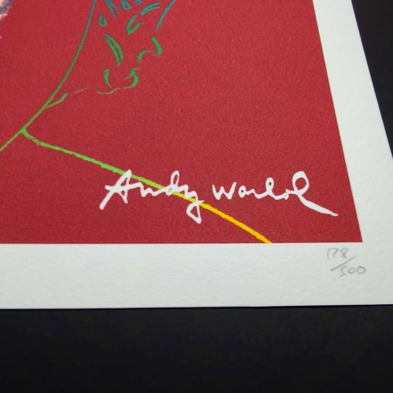 1980s Andy Warhol Limited Edition Lithograph by CMOA Numbered in Pencil.
