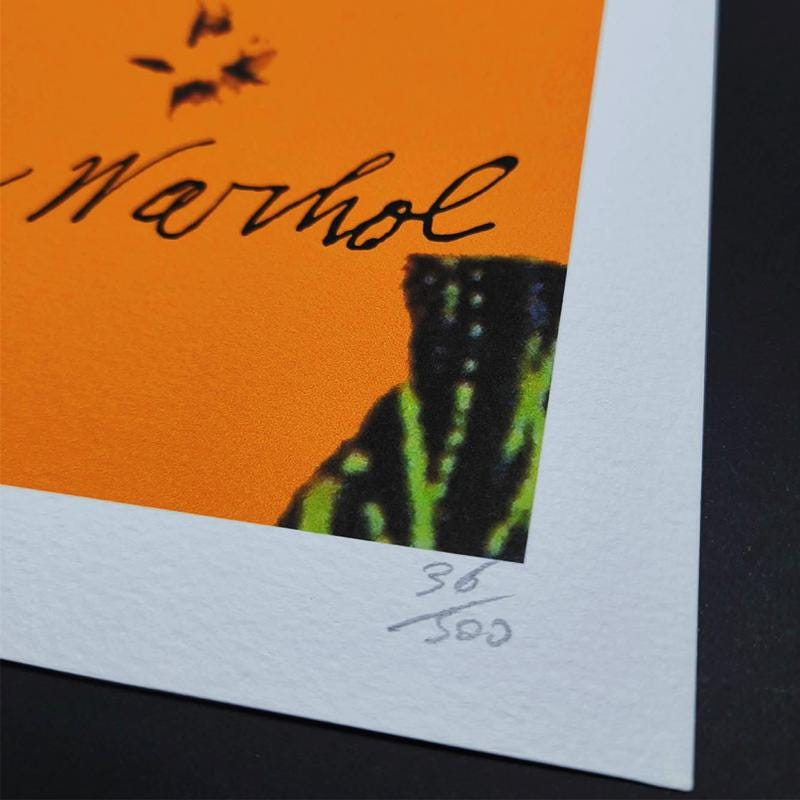 1980s Andy Warhol Limited Edition Lithograph by CMOA Numbered in Pencil.