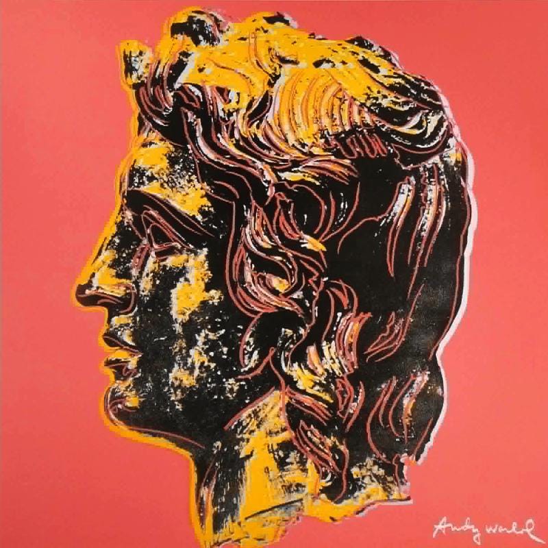 1980s Andy Warhol Limited Edition Lithograph by CMOA Numbered in Pencil.