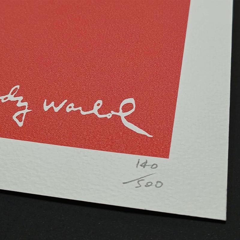 1980s Andy Warhol Limited Edition Lithograph by CMOA Numbered in Pencil.