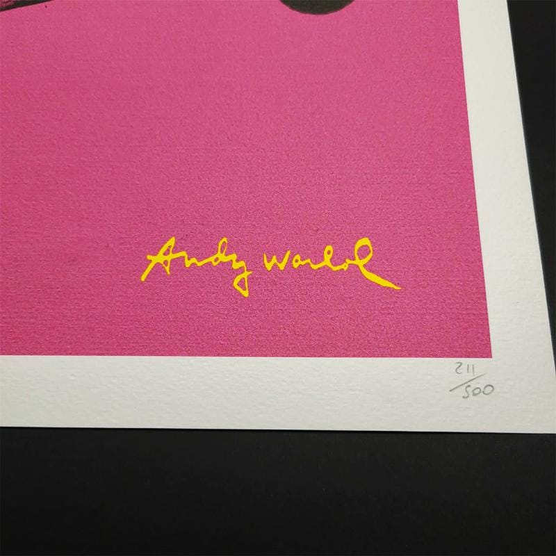 1980s Andy Warhol Limited Edition Lithograph by CMOA Numbered in Pencil.
