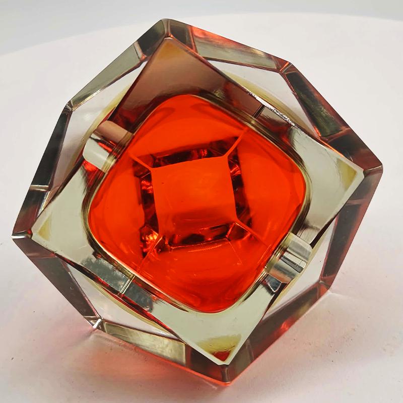 1960s Ashtray or Catch-all in Murano Glass by Flavio Poli for Seguso.