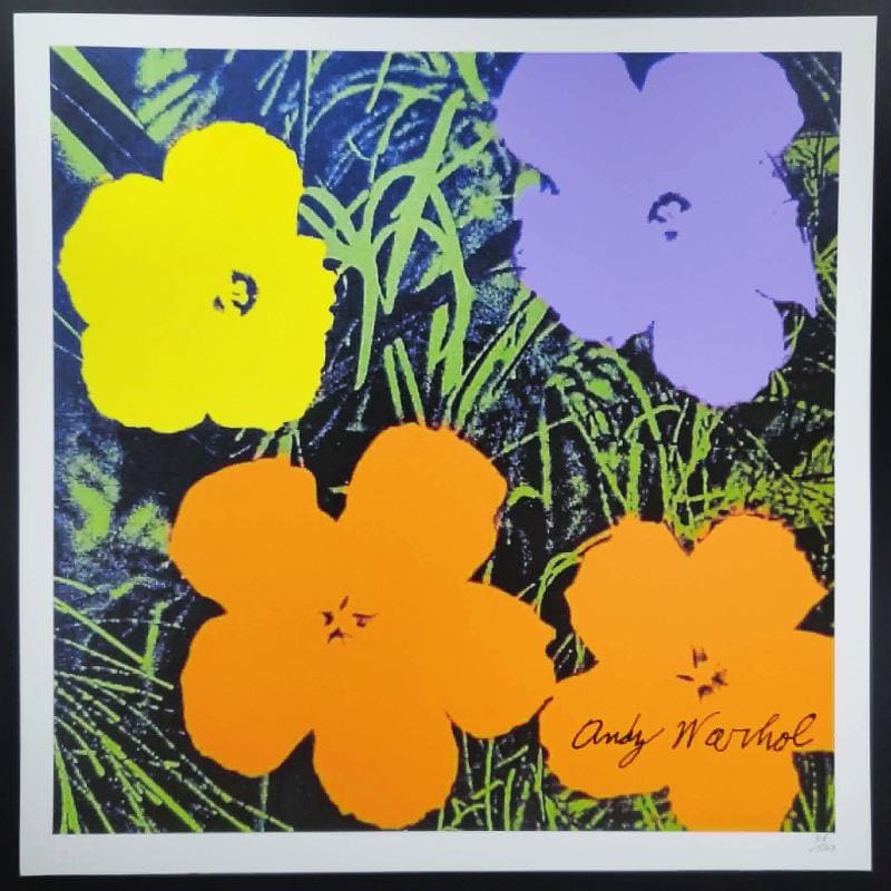 1980s Andy Warhol Limited Edition Lithograph by CMOA Numbered in Pencil.