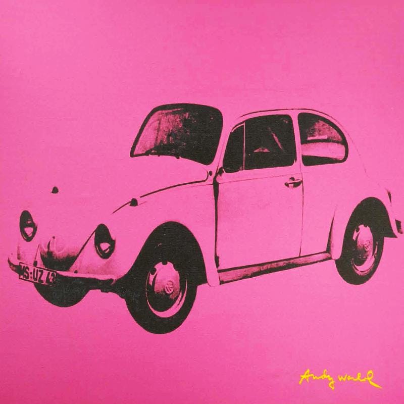 1980s Andy Warhol Limited Edition Lithograph by CMOA Numbered in Pencil.