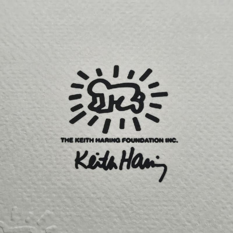 1990s Keith Haring Limited Edition Lithograph - Numbered in Pencil.