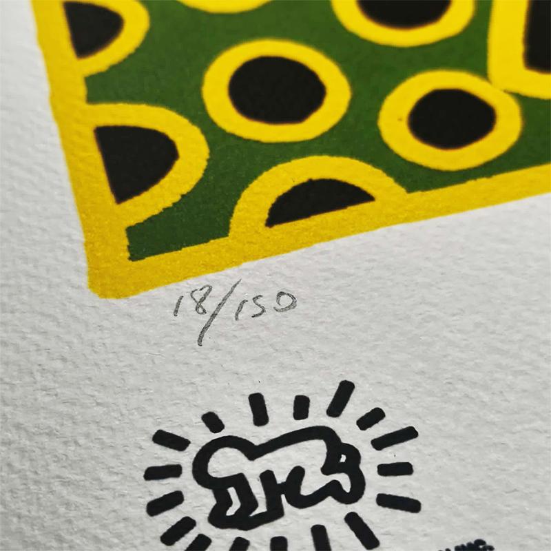 1990s Keith Haring Limited Edition Lithograph - Numbered in Pencil.