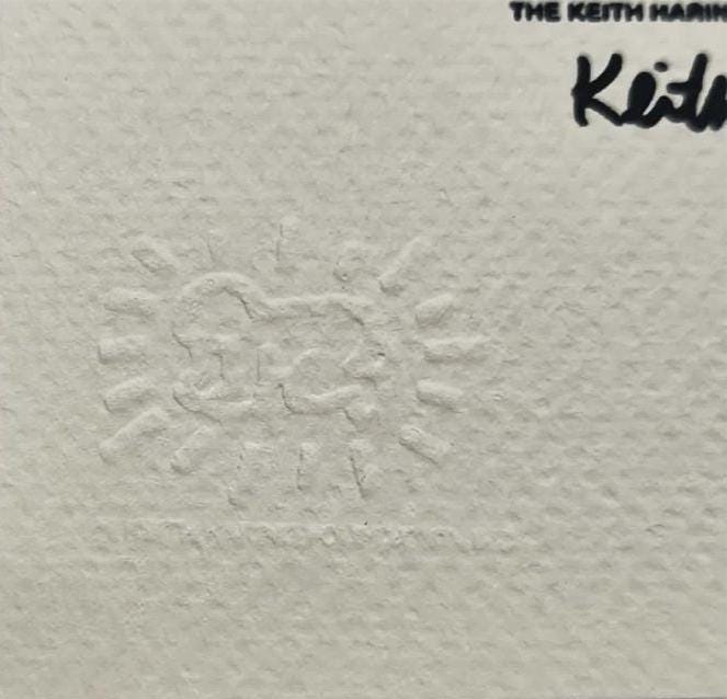 1990s Keith Haring Limited Edition Lithograph - Numbered in Pencil.