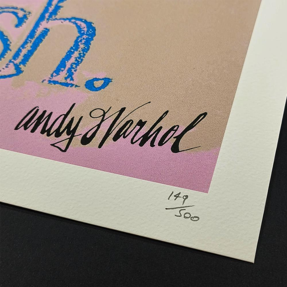 1980S Andy Warhol "Apple - Macintosh" Classic Limited Edition Lithograph by CMOA. Numbered in Pencil.