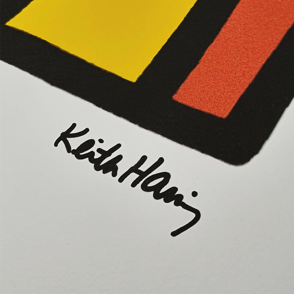 1990s Keith Haring Limited Edition Lithograph - Numbered in Pencil.