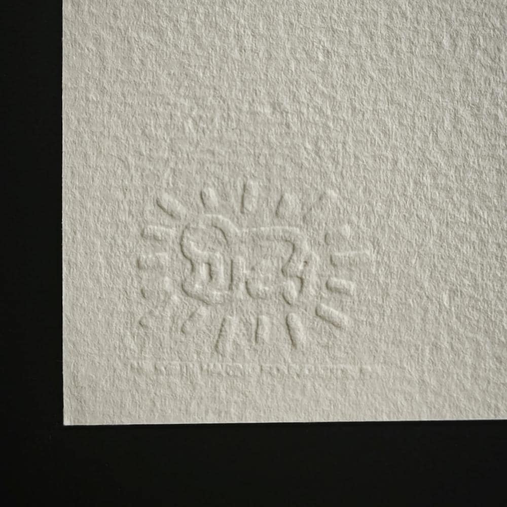 1990s Keith Haring Limited Edition Lithograph Numbered in Pencil.
