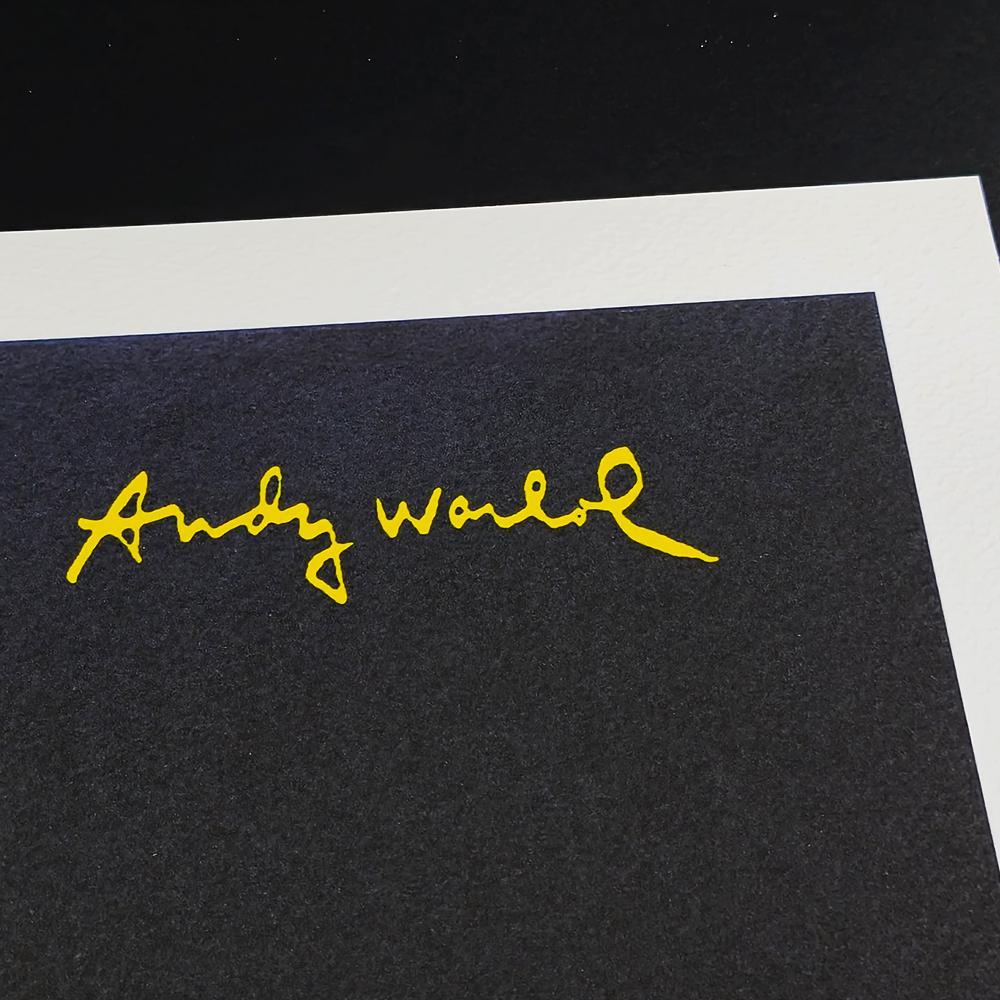 1980s Andy Warhol "Wolkswagen Lemon" Limited Edition Lithograph by CMOA Numbered in Pencil.