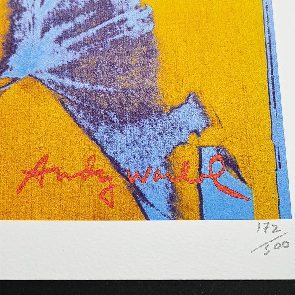 1980s Andy Warhol "Levi's" Limited Edition Lithograph by CMOA - 50 x 50 cm