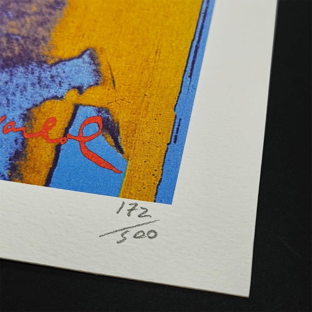 1980s Andy Warhol "Levi's" Limited Edition Lithograph by CMOA - 50 x 50 cm