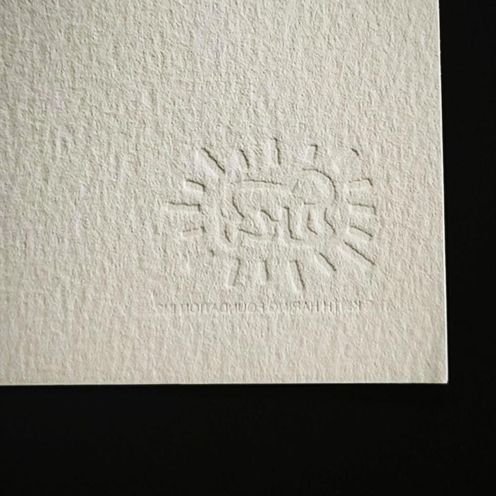 1990s Keith Haring Limited Edition Lithograph Numbered in Pencil.