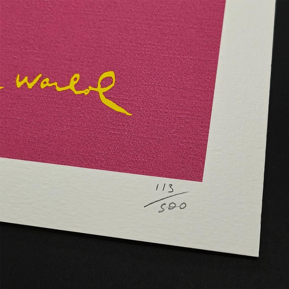 1980s Andy Warhol "Beetle" Limited Edition Lithograph by CMOA Numbered in Pencil.