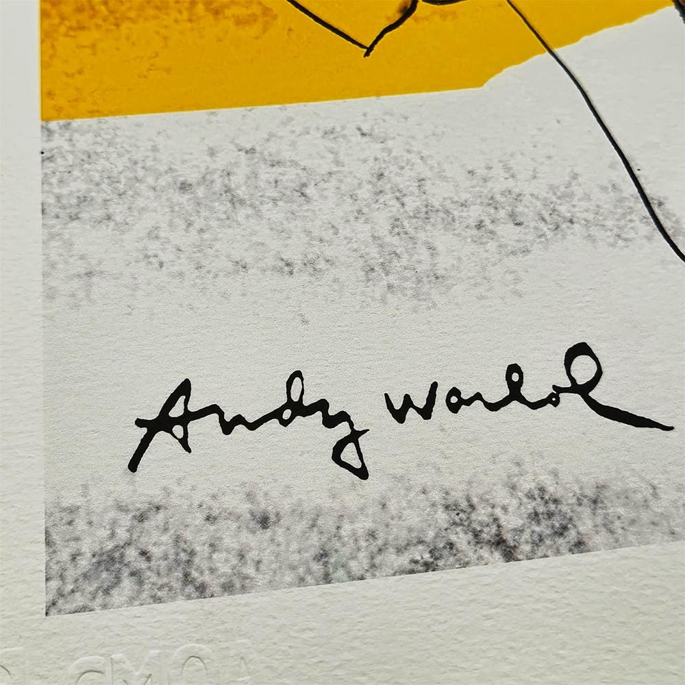 1980s Andy Warhol "Skull" Limited Edition Lithograph by CMOA - 50 x 50 cm