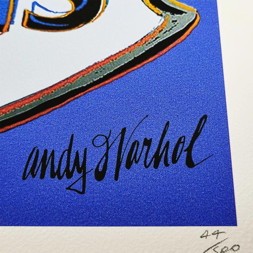 1980s Andy Warhol "Mobil Gas" Limited Edition Lithograph by CMOA