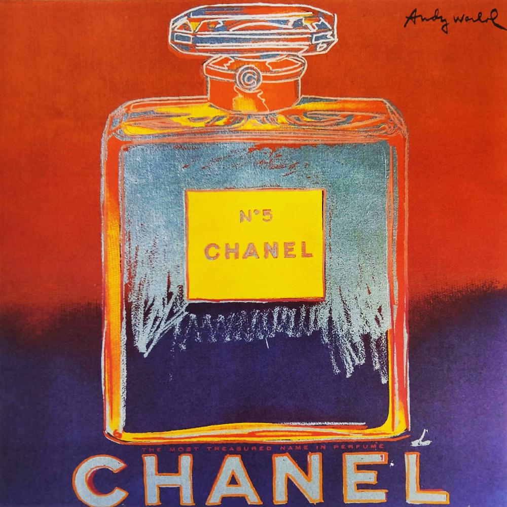 1980s Andy Warhol "Chanel n.5" Limited Edition Lithograph by CMOA