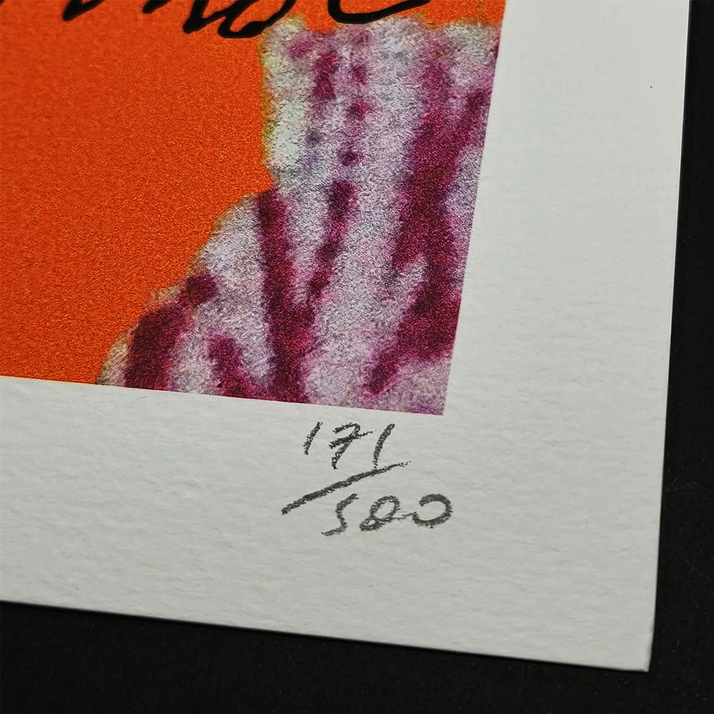 1980s Andy Warhol "Flowers" Limited Edition Lithograph by CMOA.