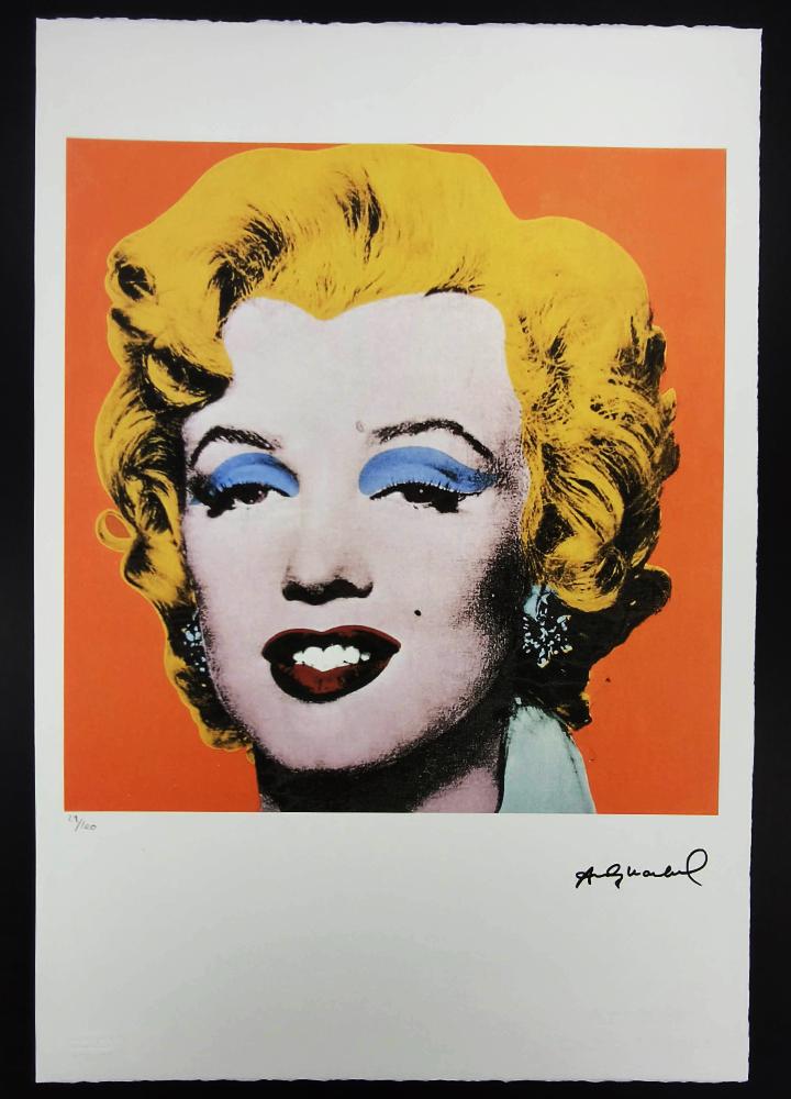 1980s Andy Warhol "Marilyn" Limited Series Lithograph