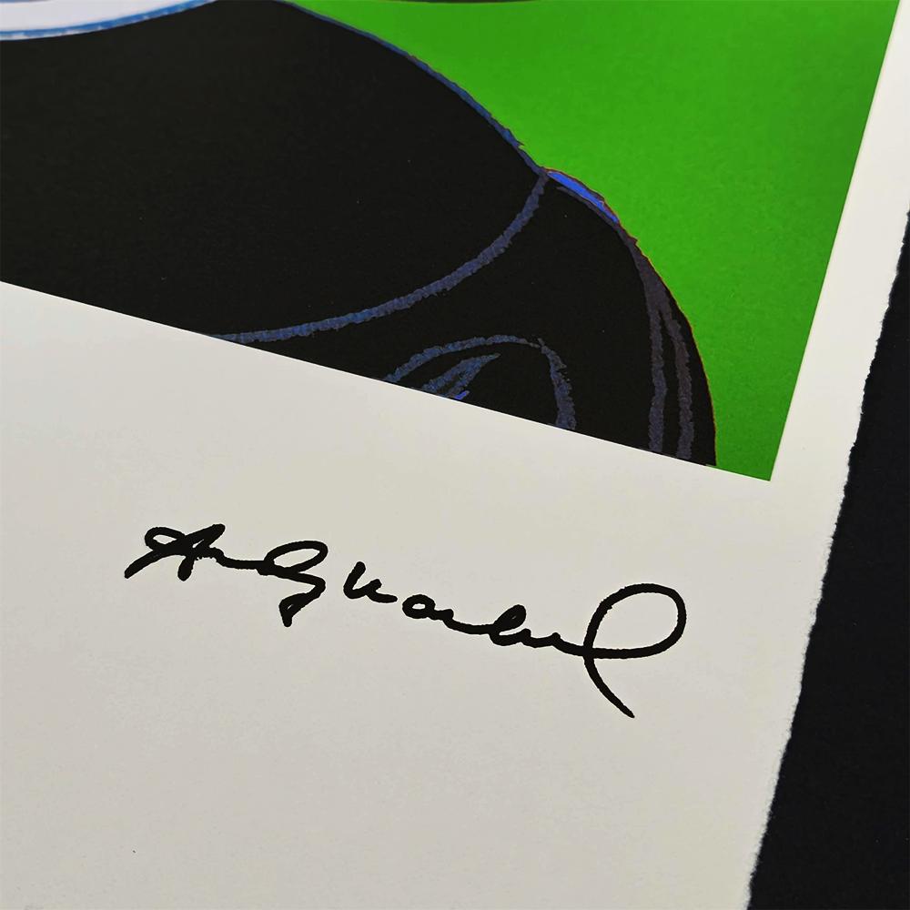 1980s Andy Warhol "Mickey Mouse" Green Limited Edition Lithograph.