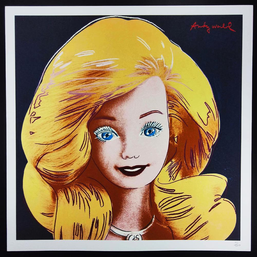 1980s Andy Warhol "Barbie" Limited Edition Lithograph by CMOA