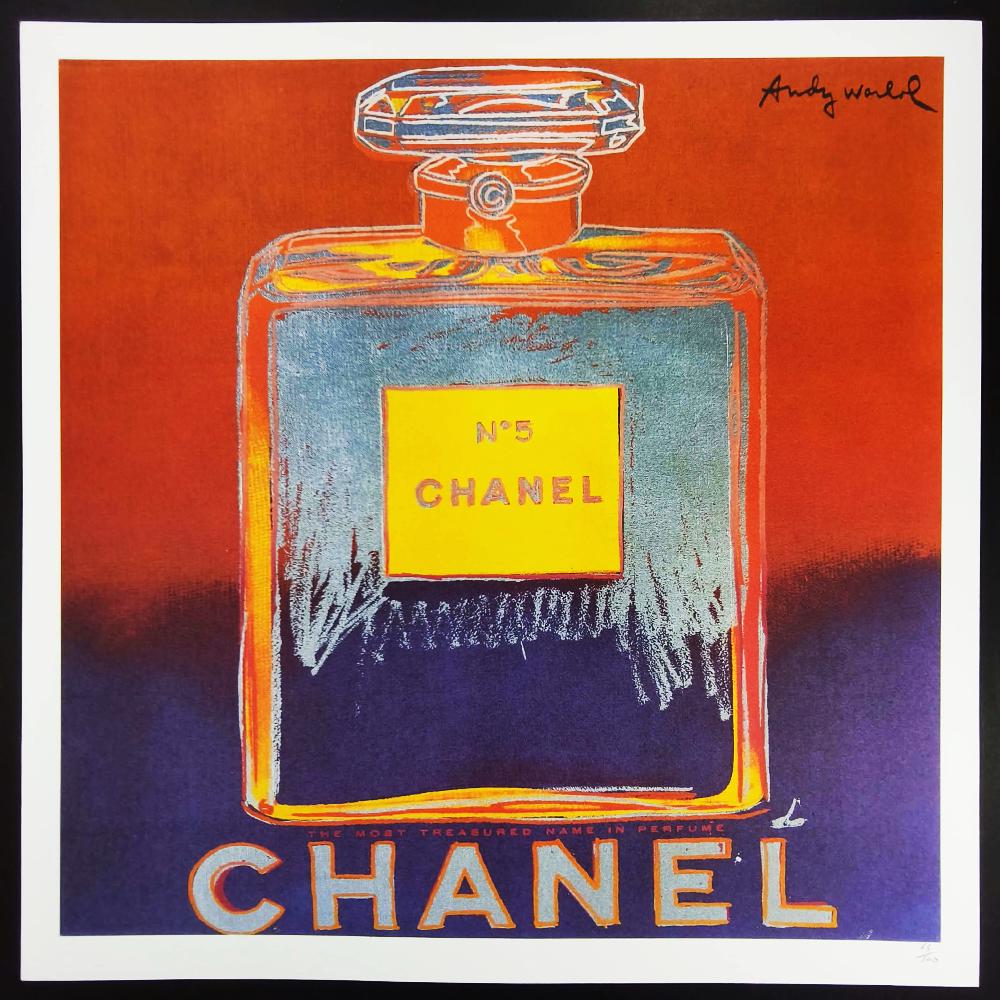 1980s Andy Warhol "Chanel n.5" Limited Edition Lithograph by CMOA