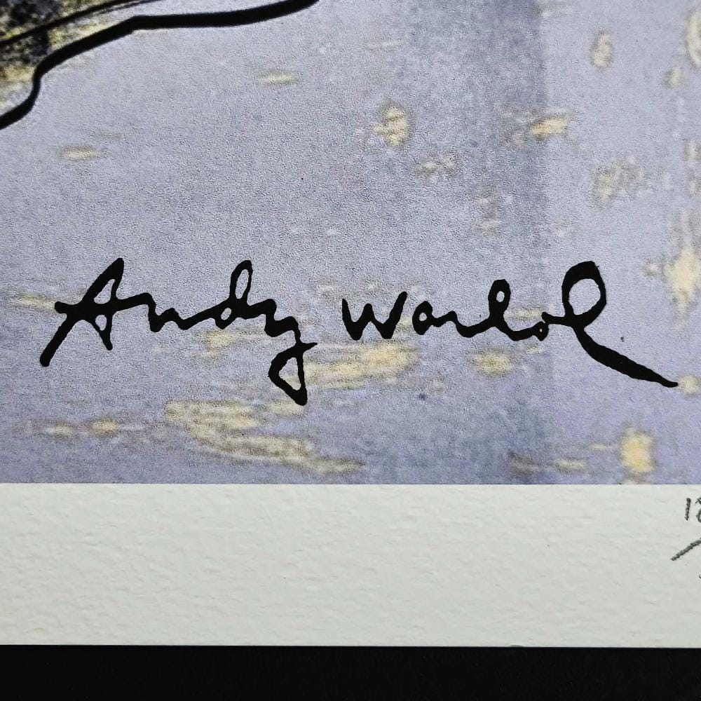 1980S Andy Warhol "Mao Zedong" Limited Edition Lithograph by CMOA. Numbered in Pencil.