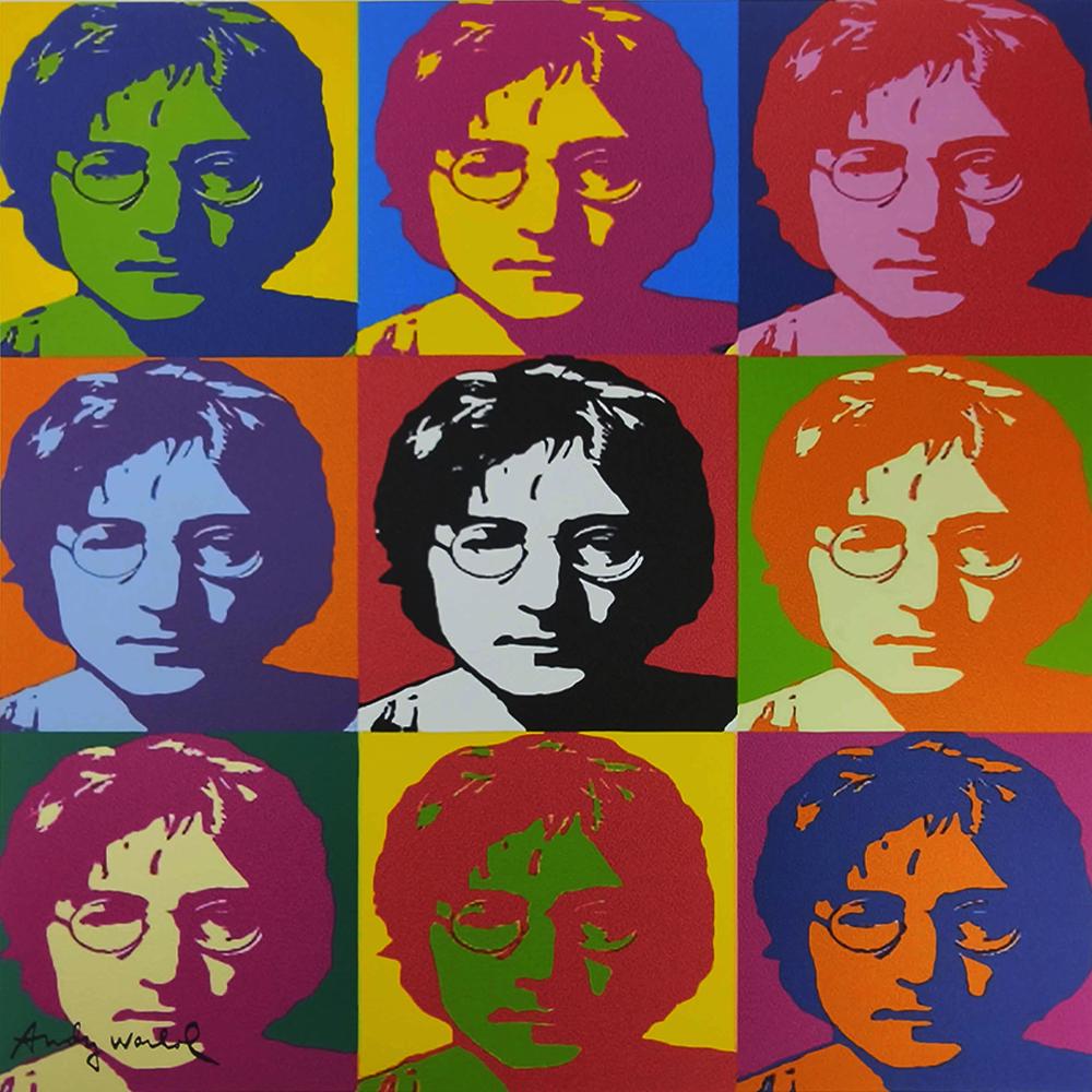 1980s Andy Warhol "John Lennon" Limited Edition Lithograph by CMOA