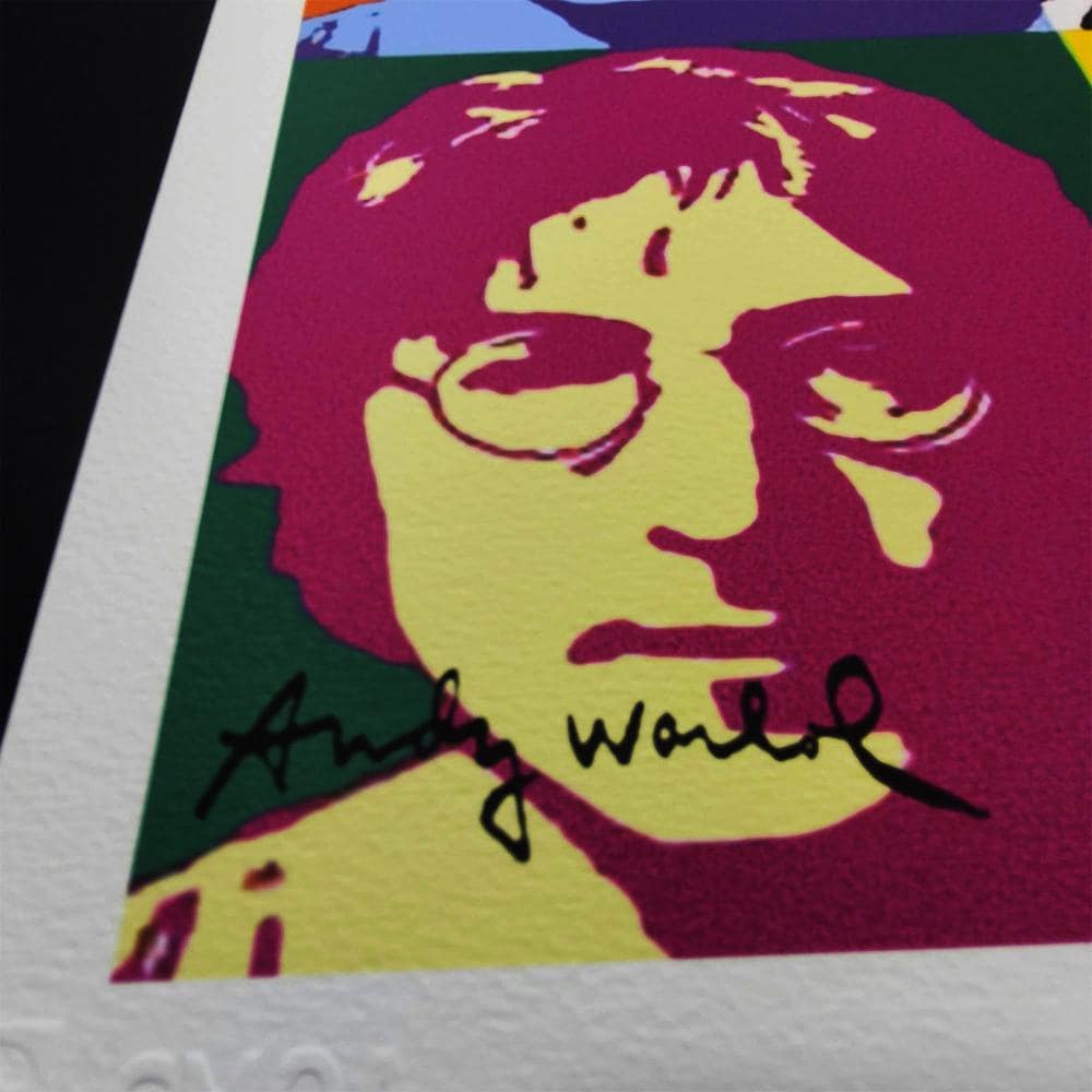 1980s Andy Warhol "John Lennon" Limited Edition Lithograph by CMOA