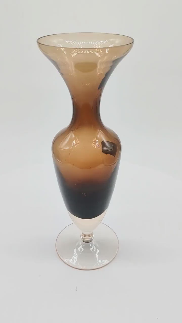 1960s little Single Flower Vase by Nason in Murano Glass.
