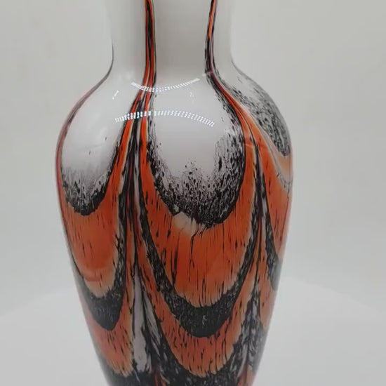 Vintage Vase in Murano Glass by Carlo Moretti -1970s