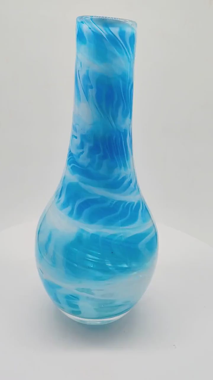 Vintage Stunning Vase in Murano Glass by Maestri Vetrai -1960s.