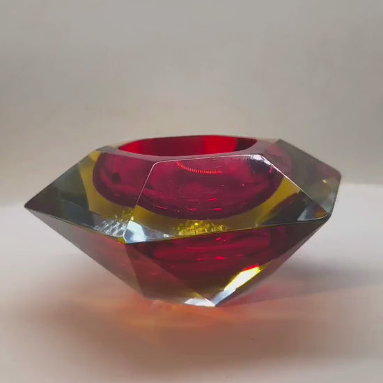 1960S Ashtray or Catch-all in Murano Glass by Flavio Poli for Seguso.