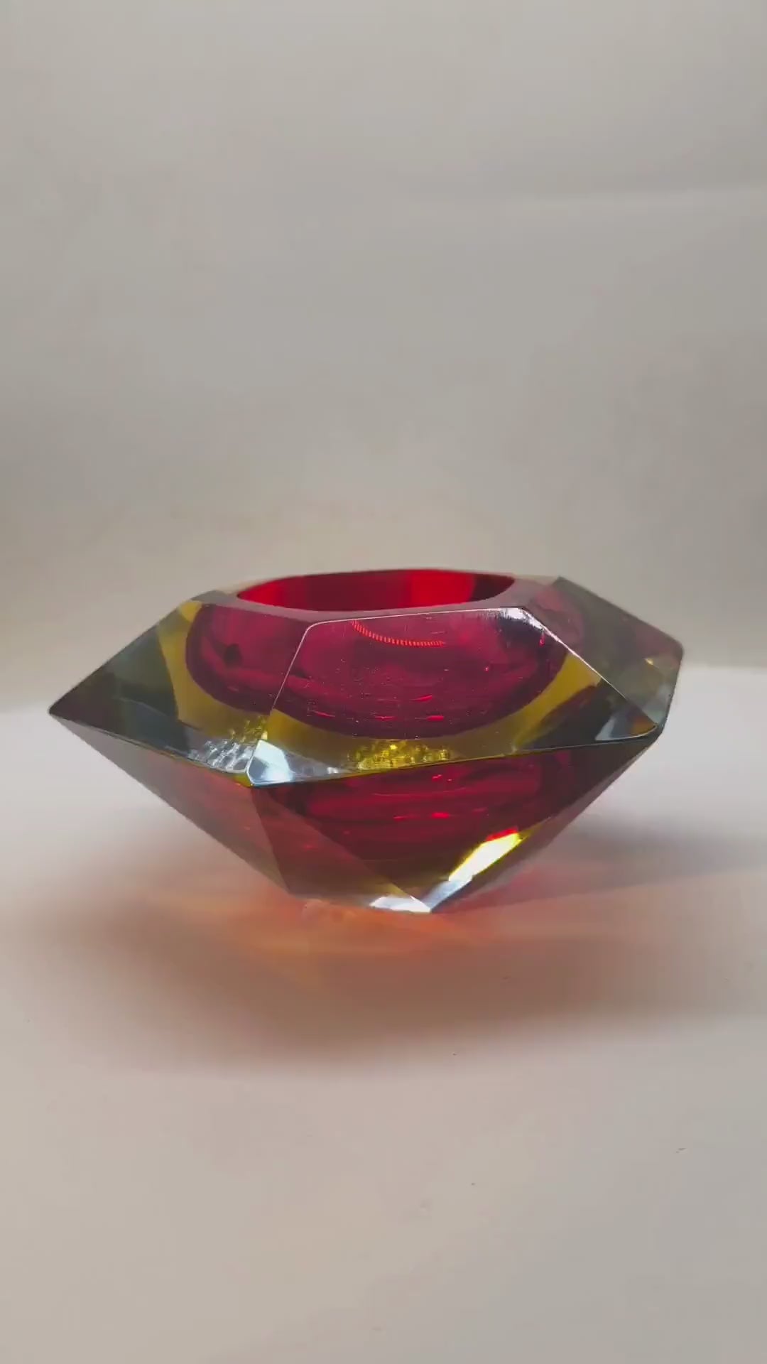 1960S Ashtray or Catch-all in Murano Glass by Flavio Poli for Seguso.