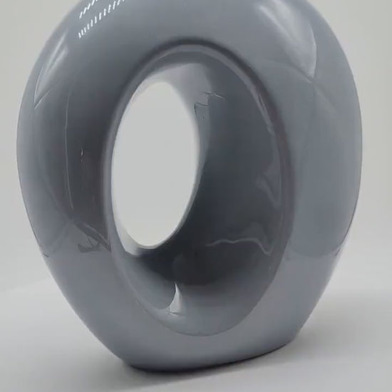 1970s Stunning  Vase by Pierre Cardin in Ceramic. Made in France.