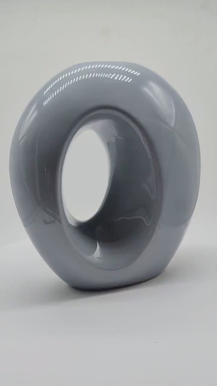 1970s Stunning  Vase by Pierre Cardin in Ceramic. Made in France.