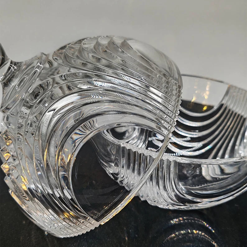 Fantastic Jewelry holder - Candy holder in Crystal. Made in Italy.